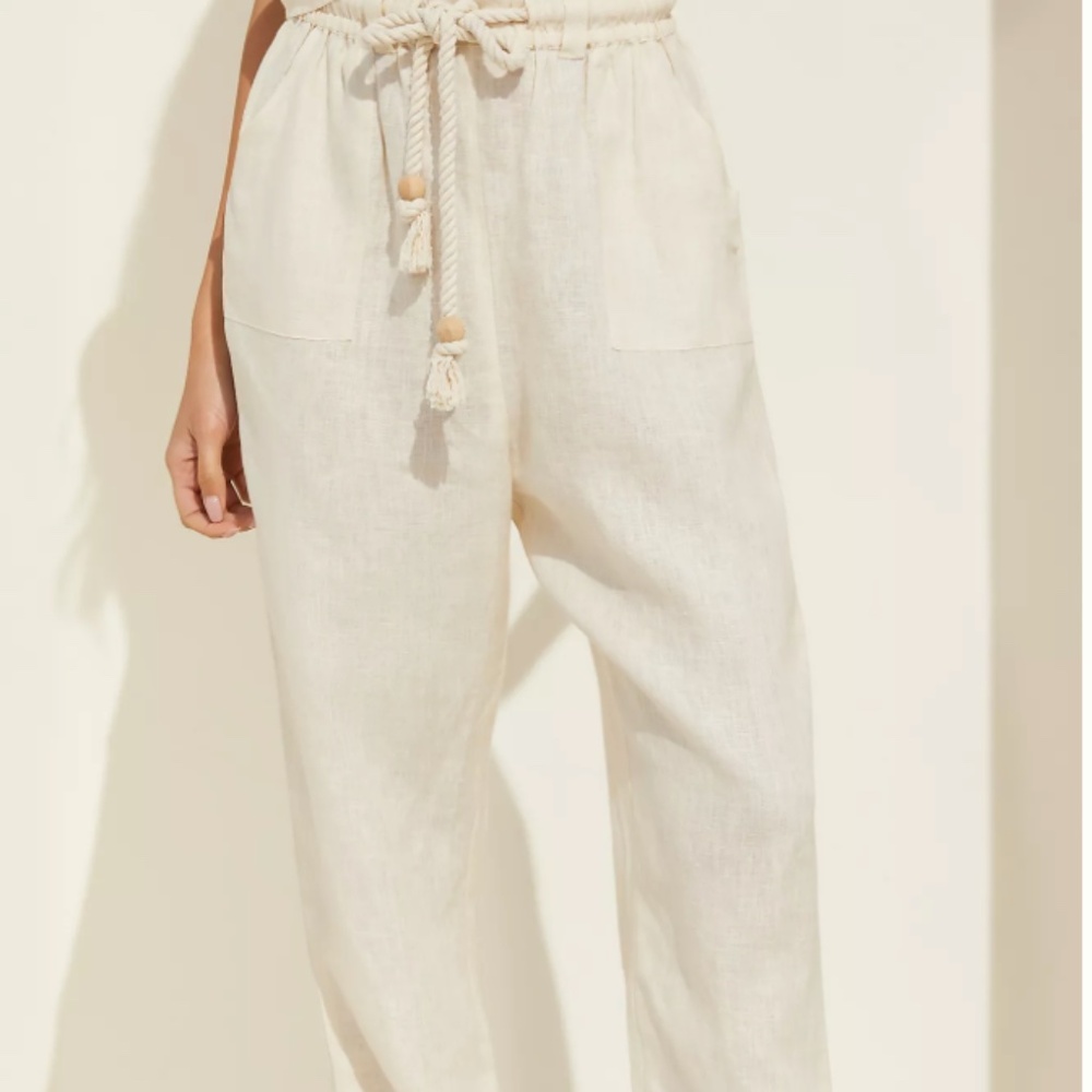 NWT - Vitamin A Avery Relaxed Linen Pants